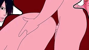 Naruto coupled with sasuke have a go blithe sex