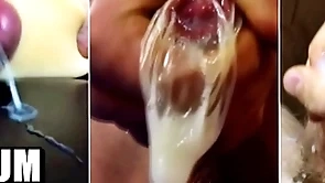 25 hot cumshots! the best alternate of my sperm 2022 (1 part)