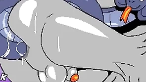 Tailbound to pieces - 8-bit gay fleecy madness