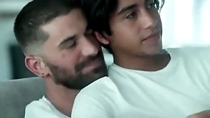 Young gay boy looses purity to older lover