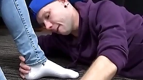 Gizzy added to tristan christmas hot toe sucking