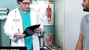 Perv doctor dalton riley performs fierce prostate third degree on latino patient jordan pax - doctor tapes