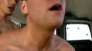 Bait bus - straight bait ethan slade slides into logan ryder's gay ass