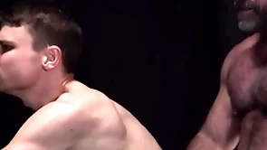 Masonicboys - unsure boy stretches hole with the addition of gets bred before papa cult