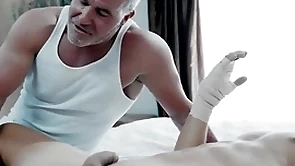 Sleazy stepfather takes usage be advisable for convalescent stepson