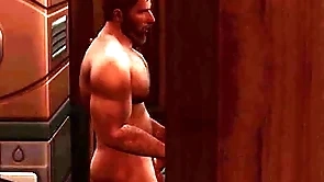 Secretly sucking undeceitful neighbor through gloryhole