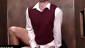 Yesfather - perv old officiant takes advantage of shy catholic boy and pounds him during confession