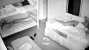 Real spy cam nearby guys bedroom at black-hearted