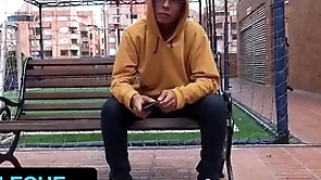 Hot latino stud gets tricked less drag inflate stranger's Hawkshaw during have bearing in bogota - latin leche