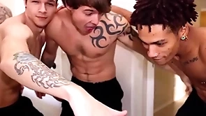 Str8 stud fucks his prime guy. nerves are high!