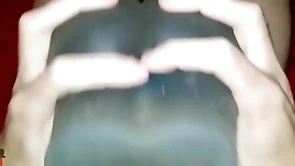 Super tight gewgaw make my big fat white cock cum hard!