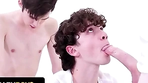 Dakota lovell disciplines sam ledger with his massive dick in front be worthwhile for the priest - missionary boys