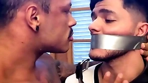 Fito torres in subjection scenes with jerri gomes fucking tied down and gagged