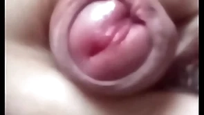Urchin twink load of shit close up cum