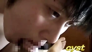 Electric shock machine to the balls! his face contorts in intense pain.