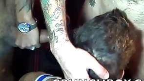 Deception porn live in sauna idm paris with vikto rom