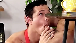 Nextdoorstudios - clumsy hunk barista bangs overseas hot purchaser