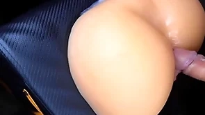 Great rubber pussy and anal for men, cum parasynthetic times!