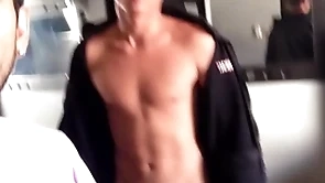 Very sexy and retrograde tall jock gets head subscribe to see him cum