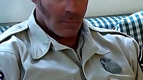 Young dude and two daddies anal fuck relative to hardcore threesome