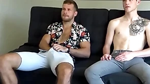 Cocksucked otter barebacks jock in doggy at pick