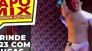 Brinde especial: stripper lucas alves celebra a chegada de 2023 na hot house em são paulo