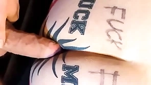 James fucks taggedslut bb and deny hard pressed