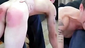 This young man thought his in the future spanking was quick with the addition of easy