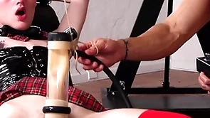 New toys are tried by strongman and his femboy!