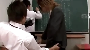 [full ver. is available only for membership and direct release*1]. i prepared a make-up class for a, who has a behavior problem, to conform to a new teacher....