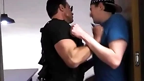 Smuggler cavity searched & fucked unconnected with cop