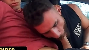 Cute staunch sebas gold gets tricked and dominated by perv cab driver rodrigo el santo - sayuncle