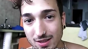 Gay spanish latino guy paid to fuck straight married guy for cash inside abandoned building
