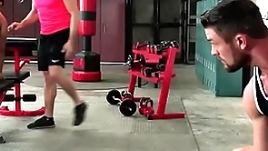 Hothouse ryan rose cumshot for 2 of his boys at be transferred to gym