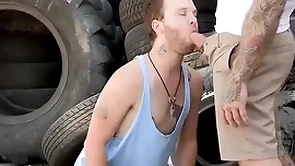 Trailertrashboys jack dixons obese gumshoe sucked away from beaux morgan