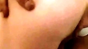 Pushing ping pong balls out be required of sexy asshole in public bathroom