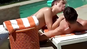 Massages and rides his beamy big dick - unclebangs