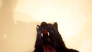 Pov two jubilant wolves fucking - wildlife
