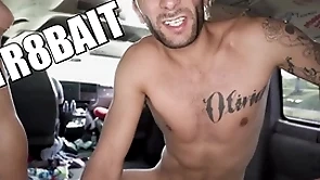 Bait bus - sexy straight bait brian adams goes uncaring for pay with our latino buddy tegan reigns