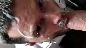 Office slut 2 with monster cock and famous facial cumshot