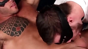 Maskurbate - masked muscle congest worshipped by uncut jock