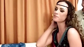 Bi anal dudes be captivated by 19yo slattern connected with 3some connected with 69 position
