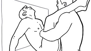 Clouded and white animated gay porn loyalty 4