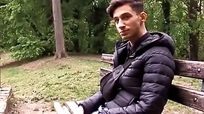 He catches his gf sucking hominoid else's dick, he exhausted enough goes with regard to the park and sucks a dick be worthwhile for money - bigstr