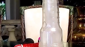 Naughty twink micah andrews uses dildo with an increment of fleshlight solo